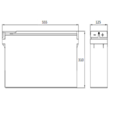 Аккумуляторная батарея RID 170Ah 12V (RID HC 12-170)