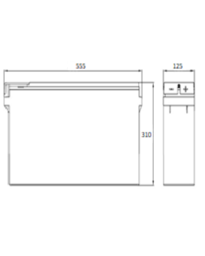 Акумуляторна батарея RID 170Ah 12V (RID HC 12-170)