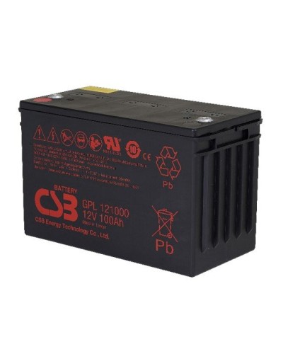 Акумуляторна батарея СSB 100 Аг 12В 343x170x213 (GPL121000)