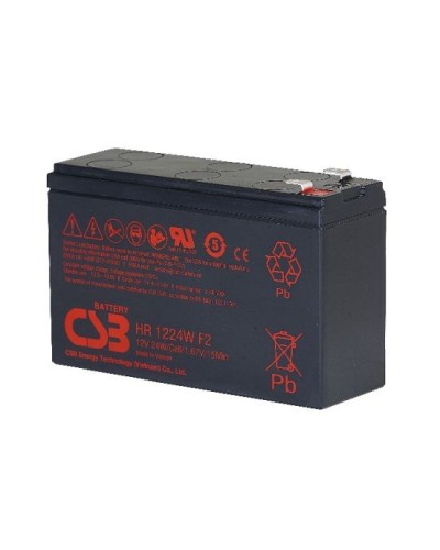 Акумуляторна батарея СSB 6,5 Аг 12В 151x51x97 (HR1224W)