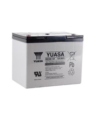 Акумуляторна батарея Yuasa 80Ah 12V (REC80-12)