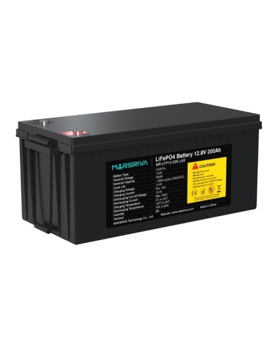 Акумуляторна батарея Marsriva 12.8V 200Ah LiFePO4 (MR-LFP12-200-LAR)