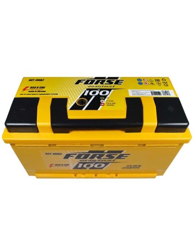 Автомобільний акумулятор FORSE 100Ah 850A R+ (0)