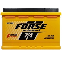 Автомобільний акумулятор FORSE 74Ah 720A R+ (0)
