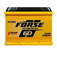 Автомобільний акумулятор FORSE 60Ah 600A R+ (0)