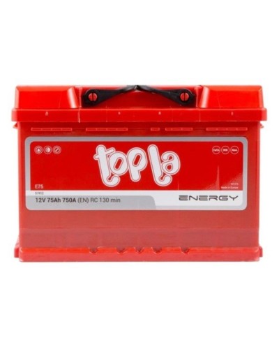 Автомобільний акумулятор Topla 75Ah 750A R+ (0) (108 075)