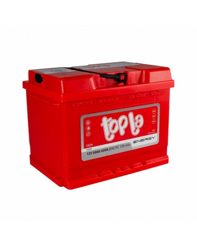 Автомобільний акумулятор Topla 60Ah 600A R+ (0) (108 060)