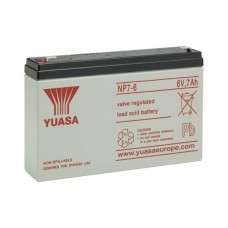 Акумуляторна батарея Yuasa 7Ah 6V (NP7-6)