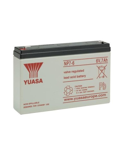Акумуляторна батарея Yuasa 7Ah 6V (NP7-6)