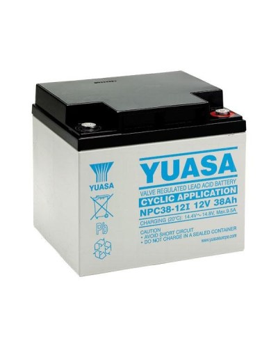 Акумуляторна батарея Yuasa 38Ah 12V (NPC38-12I)