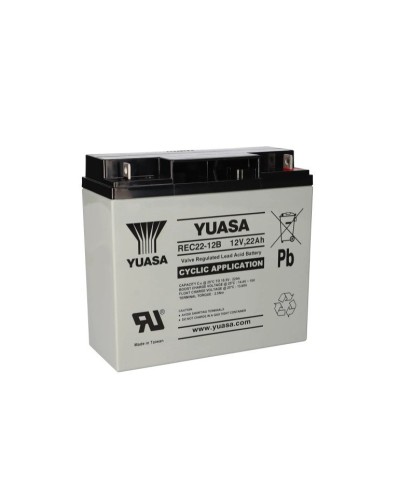 Акумуляторна батарея Yuasa 22Ah 12V (REC22-12B)