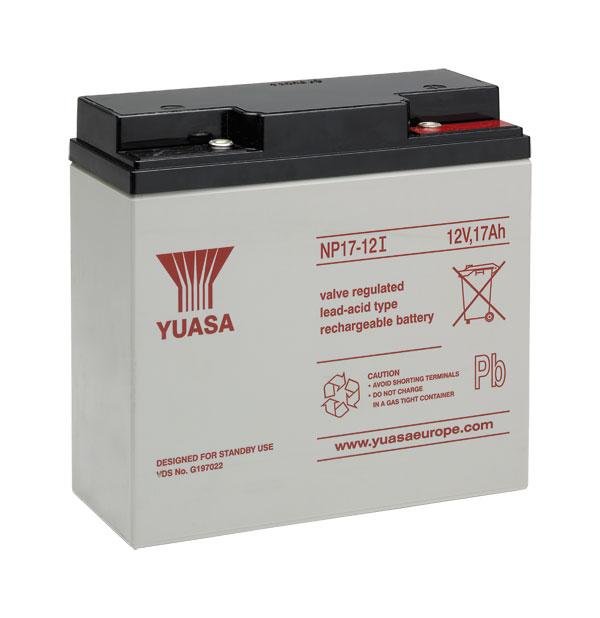 Акумуляторна батарея Yuasa 17Ah 12V (NP17-12I)